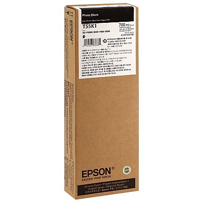 Epson C13T55K100 (T55K1) Black Original Cartridge - SC-P6000 / SC-P7000