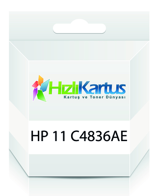 HP C4836AE (11) Mavi Muadil Kartuş - Inkjet 1000