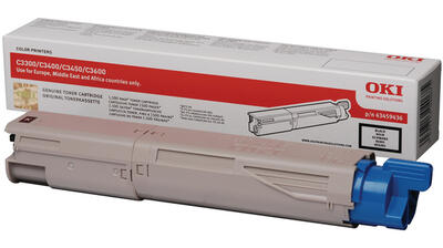 OKI 43459436 Siyah Orjinal Toner - C3300 / C3400