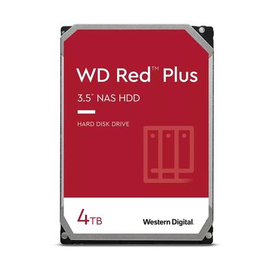 Western Digital WD Red Plus 3,5" 128MB 5400RPM 4TB