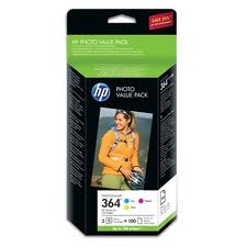 HP CG927EE (364) 3lü Set Orjinal Kartuş + 100