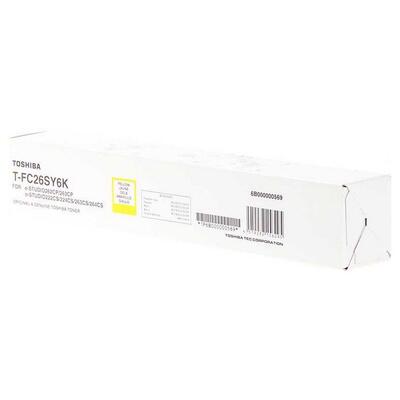 Toshiba T-FC26SY6K Sarı Orjinal Toner - E-Studio 2