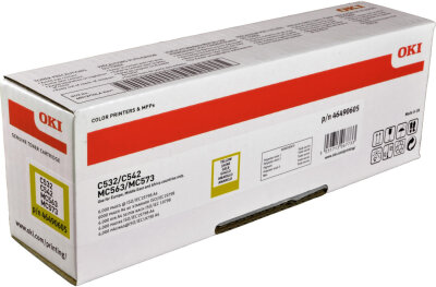 OKIZCARTKEEP0001ZXQ YellowART Toner — C532ZCARTKEEP0003C542ZCARTKEEP