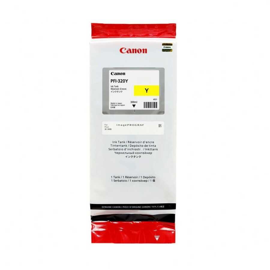 Canon PFI-320Y (2893C001) Gelb, Original.