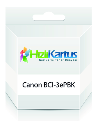 Canon BCI-3ePBK  (4485A002)  Photo Black Compatible Cartridge - BJC-3000