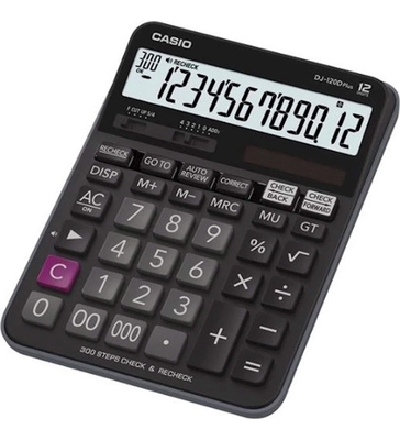 Casio DJ-120D Plus 12 Haneli Masaüstü Hesap Makine