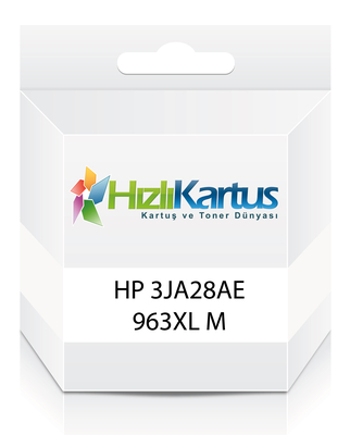 HP 3JA28AE (963XL) Red Muadil Cartridge - OfficeJ