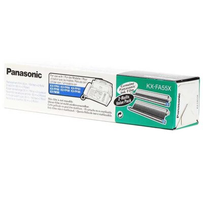 Panasonic KX-FA55X Karbon Fax Film 2li - KX-FP181