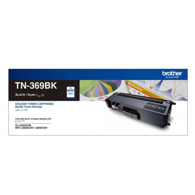 Brother TN-369BK Black Original Toner High Yield - DCP-L8450