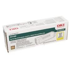 OKI 42804574 Sarı Orjinal Toner - C3100