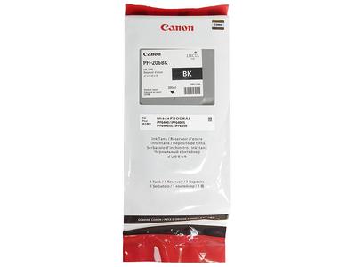 Canon PFI-206BK (5303B001) Black Original Cartridge - iPF6400 / iPF6450