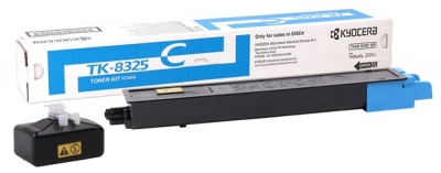 Kyocera TK-8325C BlueART Toner — TasKalfa 255