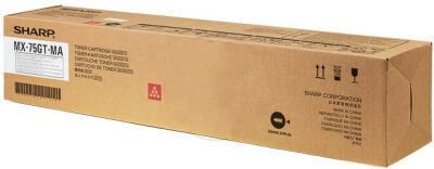 Sharp MX-75GTMA Magenta Original Toner - MX-6500N / MX-7500N