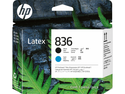 HP 4UV95A (836) Siyah-Mavi Orjinal Latex Baskı Kaf