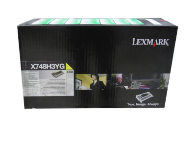 Lexmark X748H3YG Gelber Originaltoner - X748DE / X748DTE