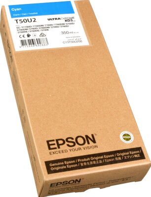 Epson C13T50U200 (T50U2) Cyan Original Cartdige - SC-T5700D / SC-T7700D
