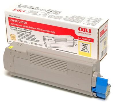 OKIZCARTKEEP0001ZXQ YellowART Toner — C5600ZCARTKEEP0003C5700ZCARTKEEP