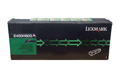 Lexmark E450H80G Schwarzer Orjintoner (Hochkapasi)