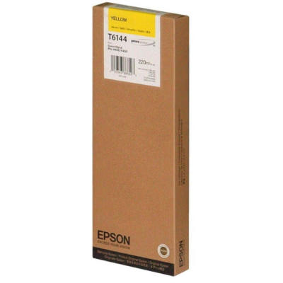 Epson C13T614400 (T6144) Sarı Orjinal Kartuş - Sty
