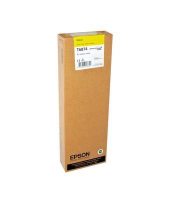Epson C13T687400 (T6874) UltraChrome Gelb, Original.