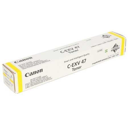 Canon C-EXV47 Y (8519B002) Yellow Original Toner - IR-C250i / IR-C350i (Damaged Box)