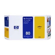 HP C4848A (80) Sarı Orjinal Plotter Kartuş Yüksek