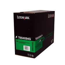 Lexmark T654X84G Schwarzer Orjintoner extra hoch