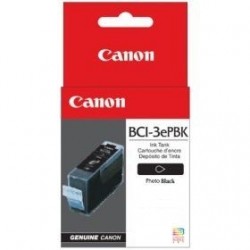 Canon BCI-3ePBK (4485A002) Photo Black Original Cartridge - BJC-3000
