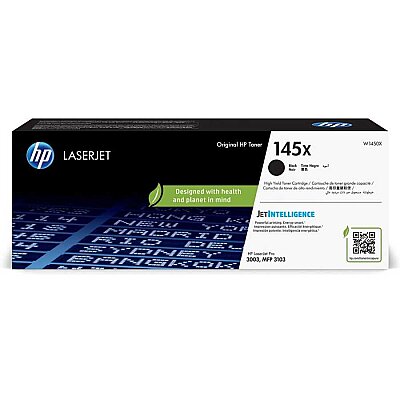 HP W1450X (145X) Yüksek Kapasite Siyah Orjinal Ton