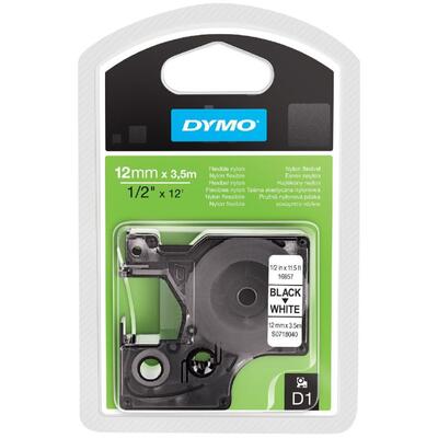Dymo S0718040 16957 D1 Beyaz-Siyah Rhinopro Sabit