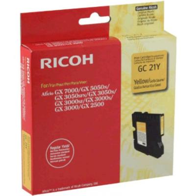 Ricoh GC-21Y (40553) YellowART Cartridge — GX2500