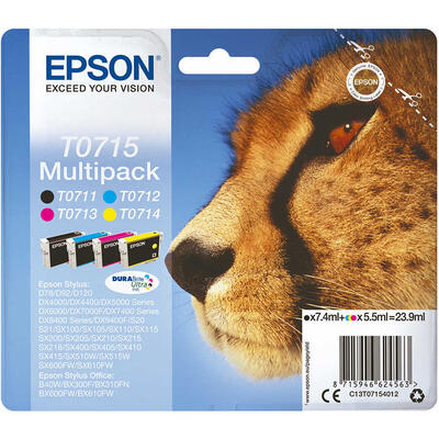 Epson C13T07154020 (T0715) Orjinal Multipack Kartu