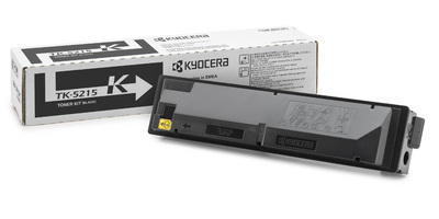 Kyocera TK-5215K Schwarzer Orjinaltoner - Taskalfa 40