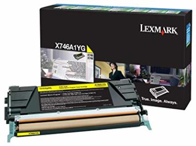 Lexmark X746A1YG Sarı Orjinal Toner - X746 / X748