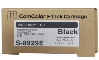 Riso S-8929E Siyah Orjinal Kartuş - ComColor FT 54