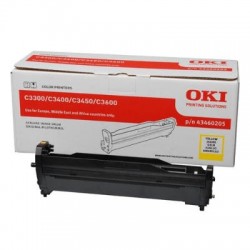 OKI 43460205 Sarı Orjinal Drum Ünitesi - C3300/ C3