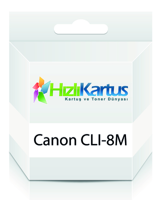 Canon CLI-8M (0622B024)  Kırmızı Muadil Kartuş