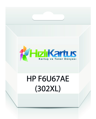 HP F6U67AE (302XL) Renkli Muadil Kartuş - DeskJet