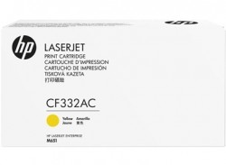 HP CF332AC (654A) Yellow Original Toner - LaserJet M651