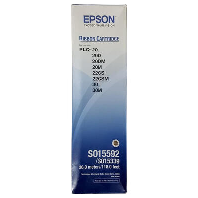 Epson S015339 Original Ribbon - PLQ-20 / PLQ-22 / PLQ-30 (U)
