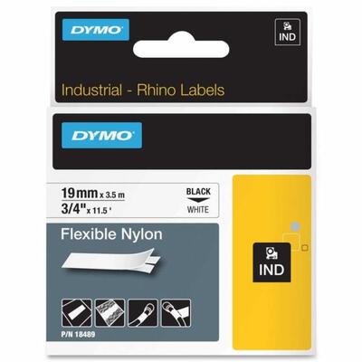 Dymo Rhino PROZCARTKEEP0001ZXQQ White-Black Flexible Nylon Scree