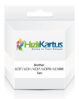 Bruder LC37/LC51/LC57/LC970ZCARTKEEP0004ZXQ Gelb M