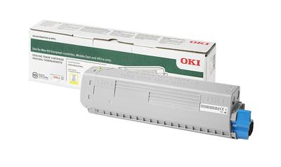 OKI 47095705 Sarı Orjinal Toner - C824DN / C834DNW