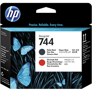 HP F9J88A (744) Mat Siyah Kromatik Kırmızı Baskı K
