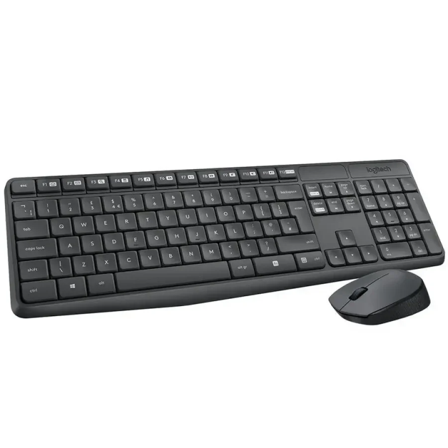 Logitech MK235 (920-007925) Wireless Black Q Keyboard & Mouse Set