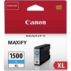 Canon PGI-1500XL (9193B001) Cyan Original Cartridge - MB2050 / MB2350