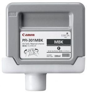 Canon PFI-301MBK (1485B001) Mat Siyah Orj