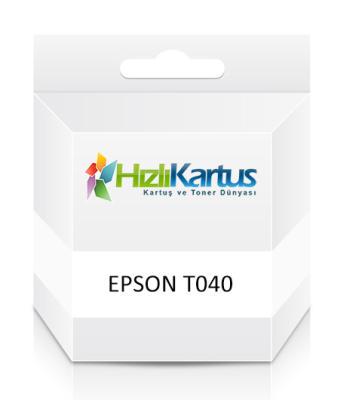 Epson C13T04014020 T040 Siyah Muadil Kartuş