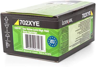 Lexmark 70C2XYE Yellow Original Toner High Yield - CS510de / CS510dte