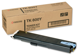 Kyocera TK-800Y Sarı Orjinal Toner - FS-C8008